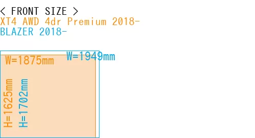 #XT4 AWD 4dr Premium 2018- + BLAZER 2018-